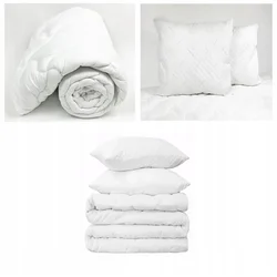 Enojna odeja Easy Sleep za celo leto 200x220 cm + 2 vzglavnika 70x80 cm.