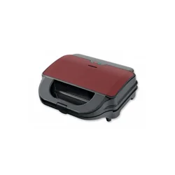 Aparat za sendiče HEINNER SM-2H900BKS 900W/2 ploče/28x15cm/bordo