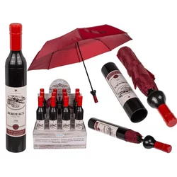 Kišobran u boci Crno vino, bordo