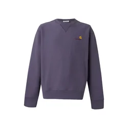 Carhartt WIP Majica American Script temno siva