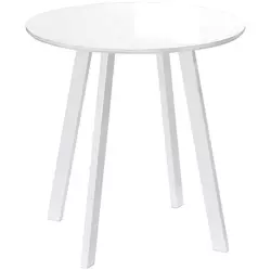 Homestar Jedilna miza okrogla 72x72x75 cm bela