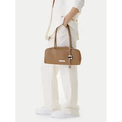 Torbica Karl Lagerfeld IKON rjava barva, B1W30005