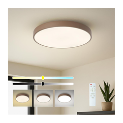 Brilagi - LED prigušiva stropno svetlo POOL LED/60W/230V 3000-6000K 50 cm braon + daljinski upravljač