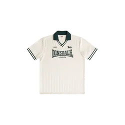 LONSDALE Dres Footdee ecru/temno zelena