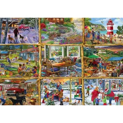 Alipson Puzzle - Puzzle For All Seasons - 1 000 kosov