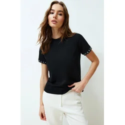 Trendyol Milla Ženska majica TWOSS24TS00070, Crna