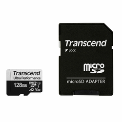 Transcend microSDXC 340S 128GB Class 10 UHS-I U3 A2