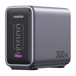 UGREEN Nexode 300W 5-Port PD GaN Fast Charger EU CD333