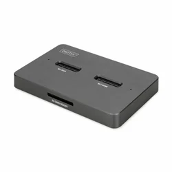 Digitus čitalec diskov USB 3.2 TipC za M.2 NVMe PCIe+SATA DA-71546-1