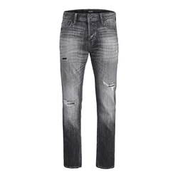 JACK & JONES Kavbojke Mike siv denim