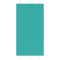 Plisirana zavjesa petrolej zelena 105x200 cm Širina tkanine 104,4 cm Poliester