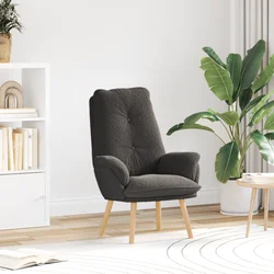fotelja Tamno siva 69 x 74 x 93 cm Sherpa Tkanina