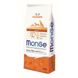 Monge Hrana za odrasle pse, Pačetina, pirinač i krompir, 12kg
