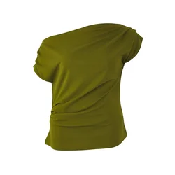 Trendyol Curve Ženska bluza Tbbss25Af00119, Zelena