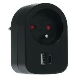 RPC 70 BK Načelo. z 2xUSB, 5V/2100mA RETLUX