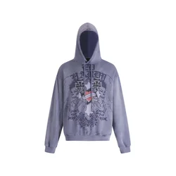 Ed Hardy Majica indigo/vijolično modra/melona/črna