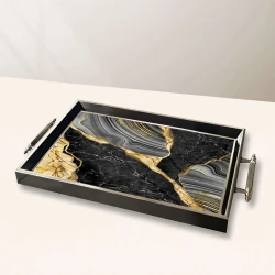 Aberto Design Poslužavnik TPG10010 50 x 29 x 3.5 cm, Šareni