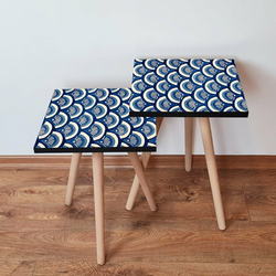 HANAH HOME 2SHP157 Navy Blue