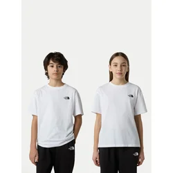 The North Face Majica Essential NF0A8EFP Bela Relaxed Fit