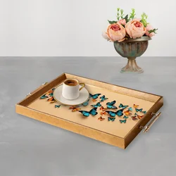 Aberto Design Poslužavnik TPEA9933 50 x 29 x 3.5 cm, Šareni