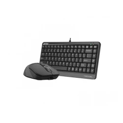 A4 TECH F1110 FSTYLER Set Tastatura + miš, Žično povezivanje, US, Crni