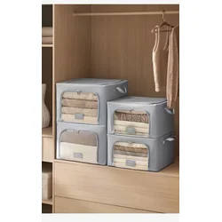 Eachy Kutija za odlaganje, 50 L, 50x30x33 cm, Siva