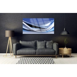 tulup.si Steklena slika Abstrakcija graphics 140x70 cm 4 obešalnika