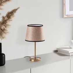 Opviq Stona lampa 5102, 21x21x39 cm, IP20, Zlatno-smeđe boje