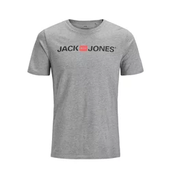 JACK & JONES Majica JJECORP LOGO TEE SS CREW NECK, siva