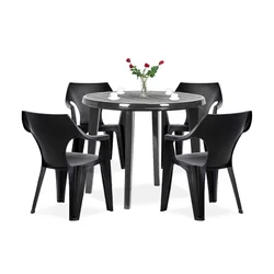 Set vrtnega pohištva Lisante 4+1 grafit