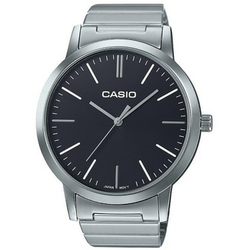 Casio LTP-E118D-1AEF silver/black Gr. Uni