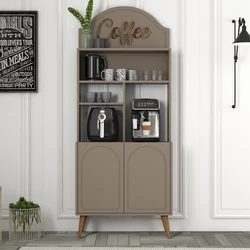 HANAH HOME Lyon 80 Atlas Walnut komoda