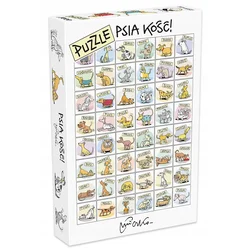D&R Pasja kost! Uganka - risba Andrzeja Mleczka