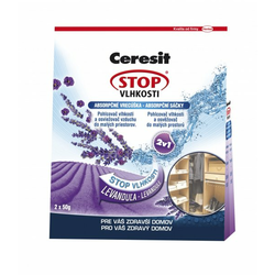 Ceresit vrečka za absorpcijo vlage Stop, sivka, 2 kos