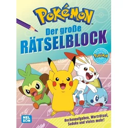 Pokémon Activity-Buch: Der große Rätselblock