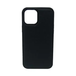 Maska za telefon LEATHER CASE za Iphone 12 Pro Max, Crna
