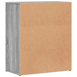 Komoda siva boja hrasta 60x31x70cm od konstruiranog drva