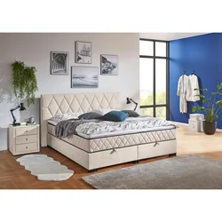 Box Krevet Maya B 180/200 cm , krem