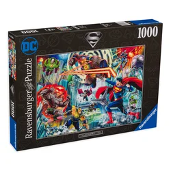 Ravensburger - Puzzle DC Comics – Superman: Zbirateljska izdaja - 1 000 kosov