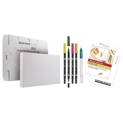 Tombow akvarelni komplet za platna – Floral Letters