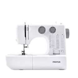 PRIXTON PRIXTON Šivalni Stroj P135, 45 Šivov, Samodejna Gumbnica v 4 Korakih, Samodejni Vdevalnik, Elastični Cikcak, Dvojna Hitrost in Vgrajena Luč, (5000221699)