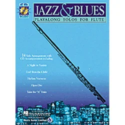 JAZZ&BLUES PLAYALONG FLUTE+CD