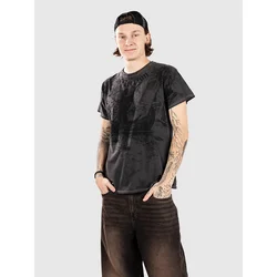 Affliction River Styx T-Shirt cool grey crystal w