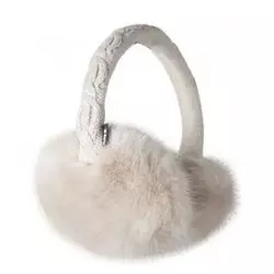 Barts FUR EARMUFFS WHITE ONE SIZE, dodaci, bela