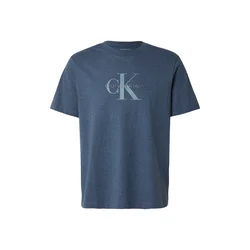 Calvin Klein Jeans Majica Hero dimno modra/siva/žad
