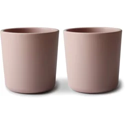 Mushie Dinnerware Cup skodelica Blush 2 kos