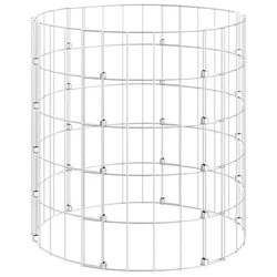 Vidaxl Vrtni kompostnik O50x50 cm pocinkano jeklo