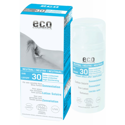 Eco Cosmetics Losion za sunčanje ZF 30 - bez mirisa - 100 ml