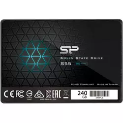 SSD 240GB Silicon Power 2,5" SATAIII S55 črna SP240GBSS3S55S25