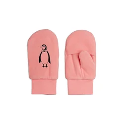 Mini Rodini rokavice otroške flisaste Penguin